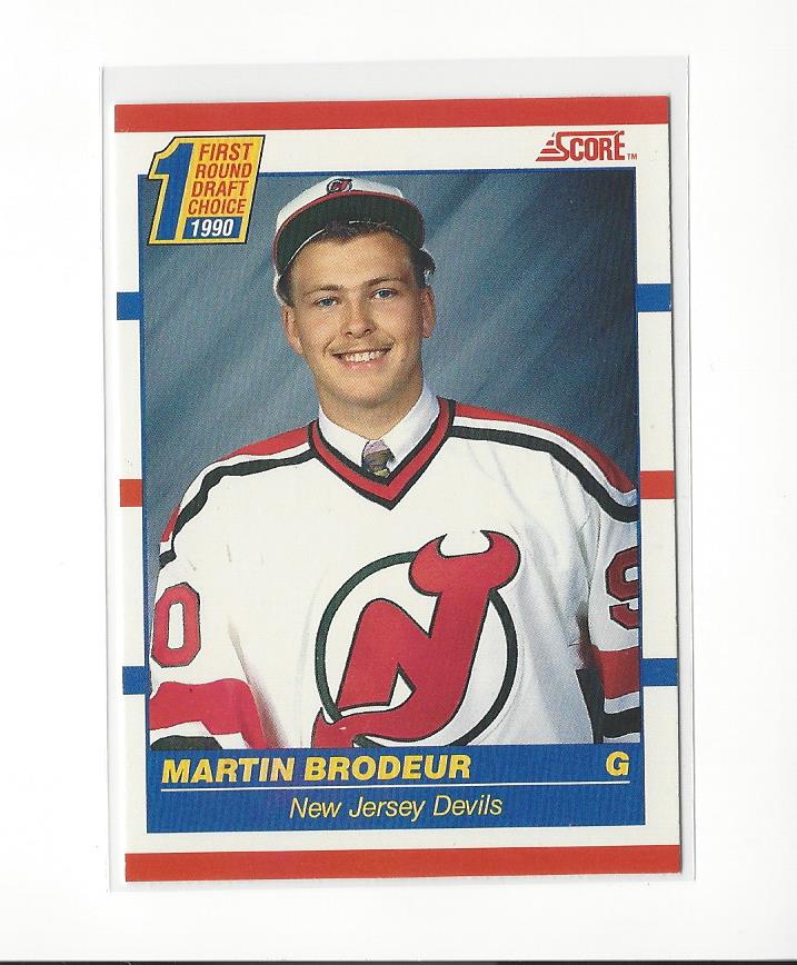 1990-91 Score Canadian #439 Martin Brodeur RC