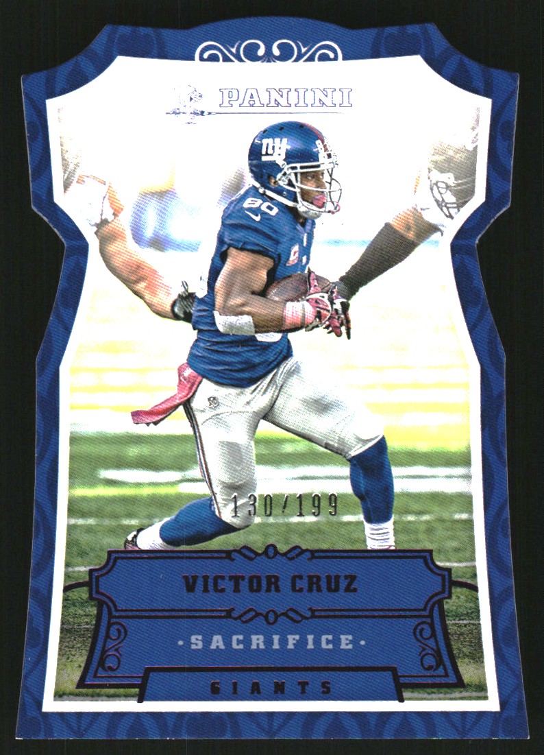 2016 Panini Sacrifice Die Cuts #124 Victor Cruz