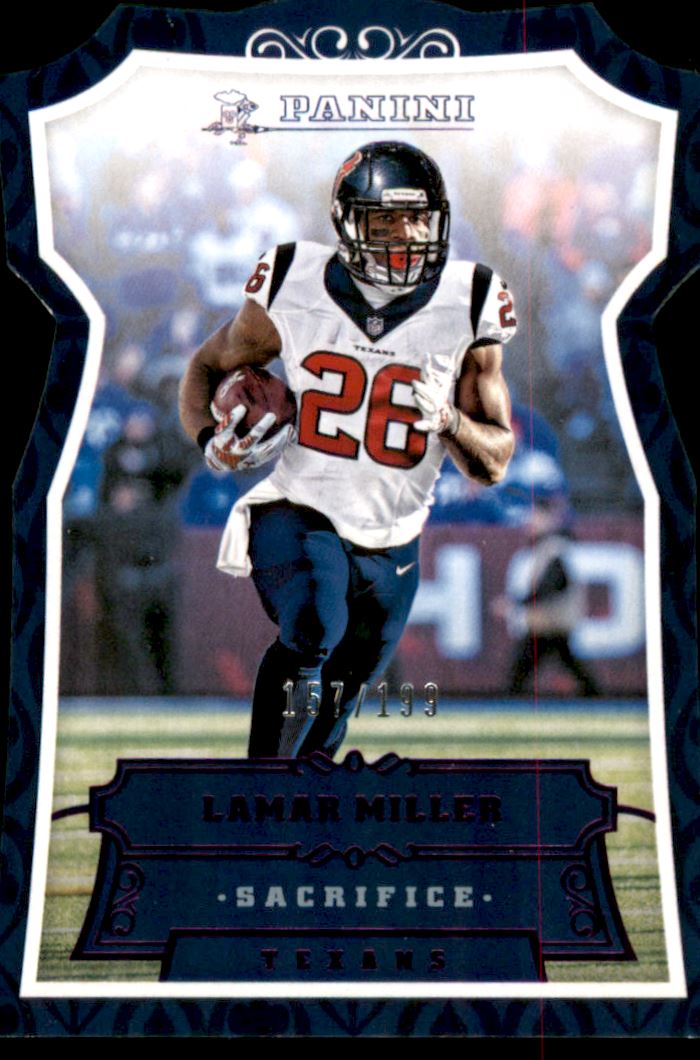 2016 Panini Sacrifice Die Cuts #132 Lamar Miller