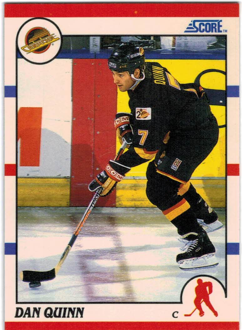 1990-91 Score Hottest/Rising Stars #24 Dan Quinn - NM-MT