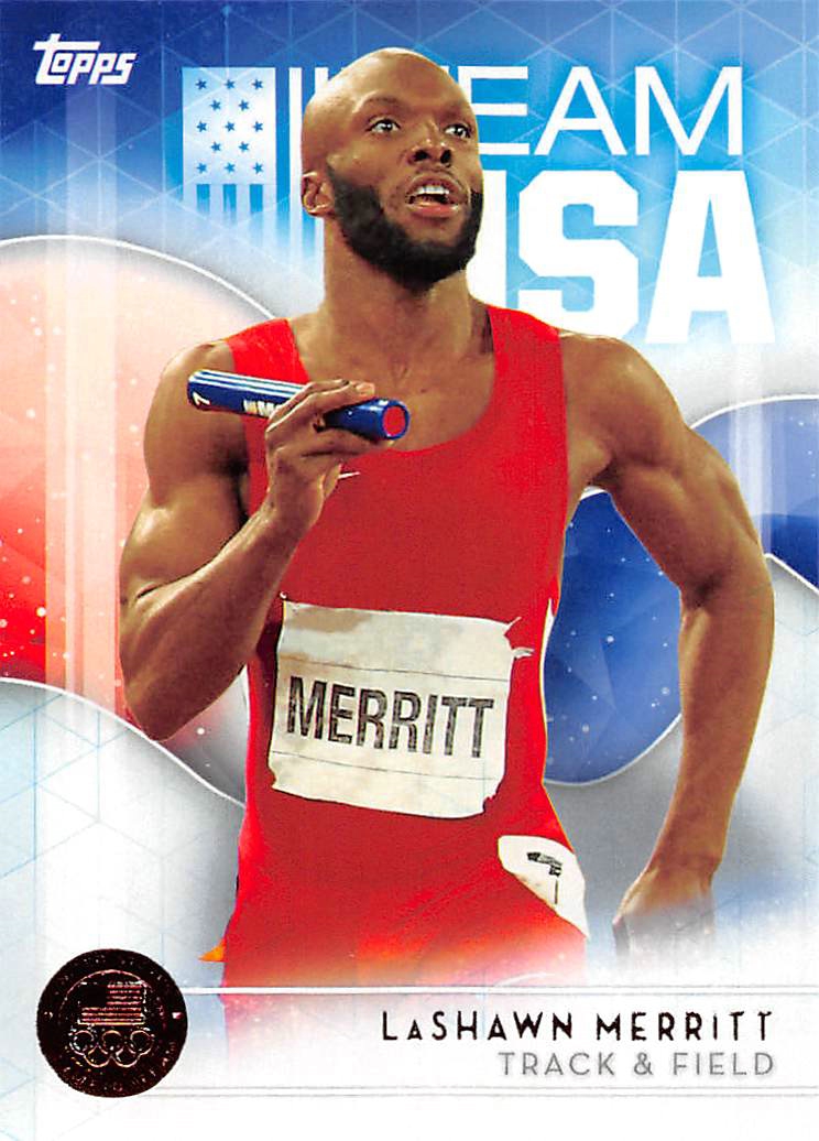 2016 Topps U.S. Olympic Team Bronze #34 LaShawn Merritt