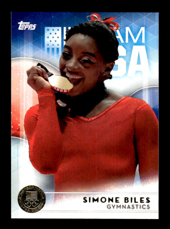2016 Topps U.S. Olympic Team Gold #38 Simone Biles