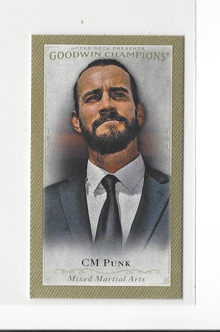 2016 Upper Deck Goodwin Champions Mini #63 CM Punk