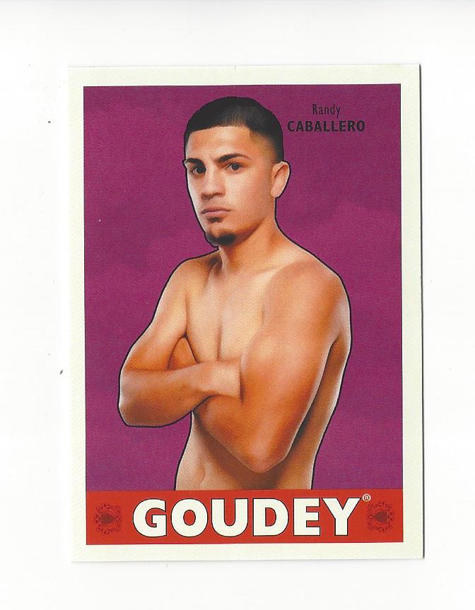2016 Upper Deck Goodwin Champions Goudey #3 Randy Caballero