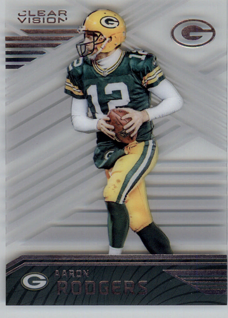 2016 Panini Clear Vision #25 Aaron Rodgers