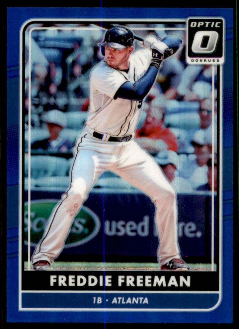 2016 Donruss Optic Blue #96 Freddie Freeman