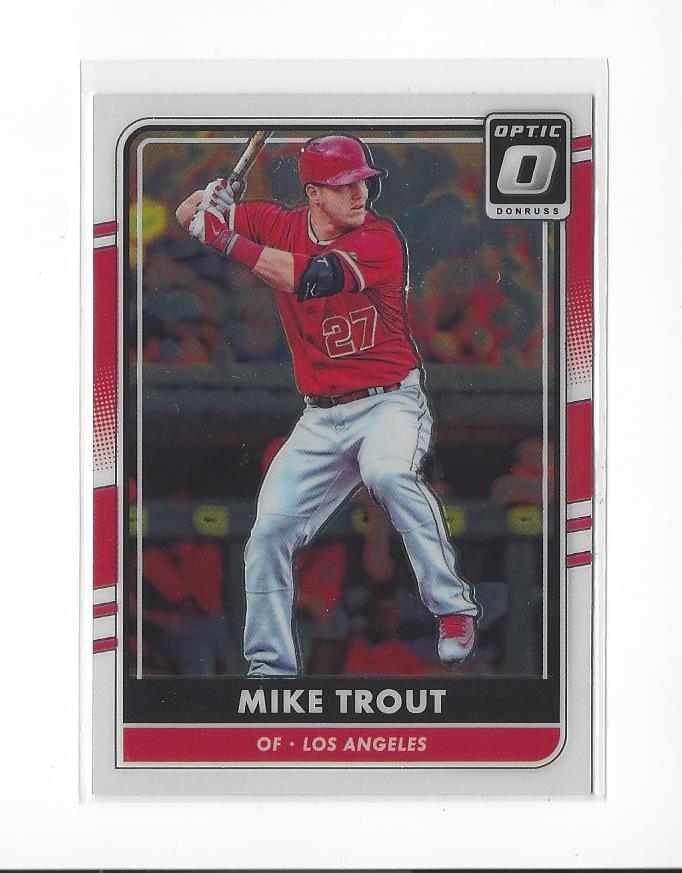 2016 Donruss Optic #89 Mike Trout