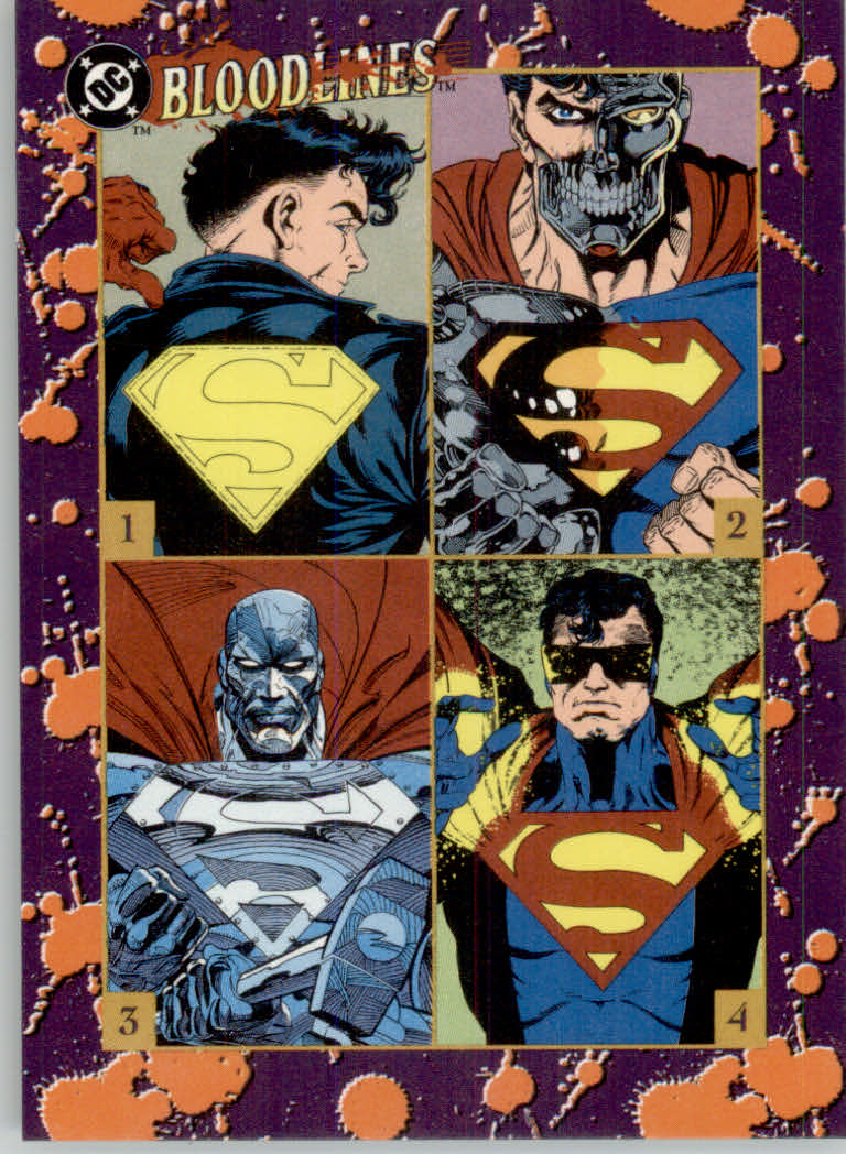 Tarjetas ""promocionales"" de DC Bloodlines (Skybox 1993) - Imagen 10 de 11