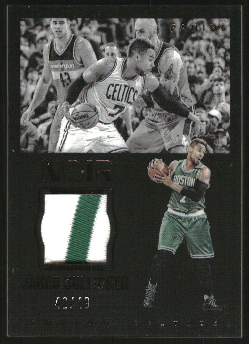 2015-16 Panini Noir Acetate Materials Prime #ANJS Jared Sullinger/49