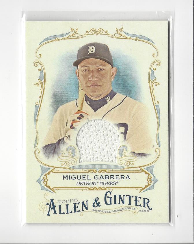 2016 Topps Allen and Ginter Relics #FSRAMC Miguel Cabrera A