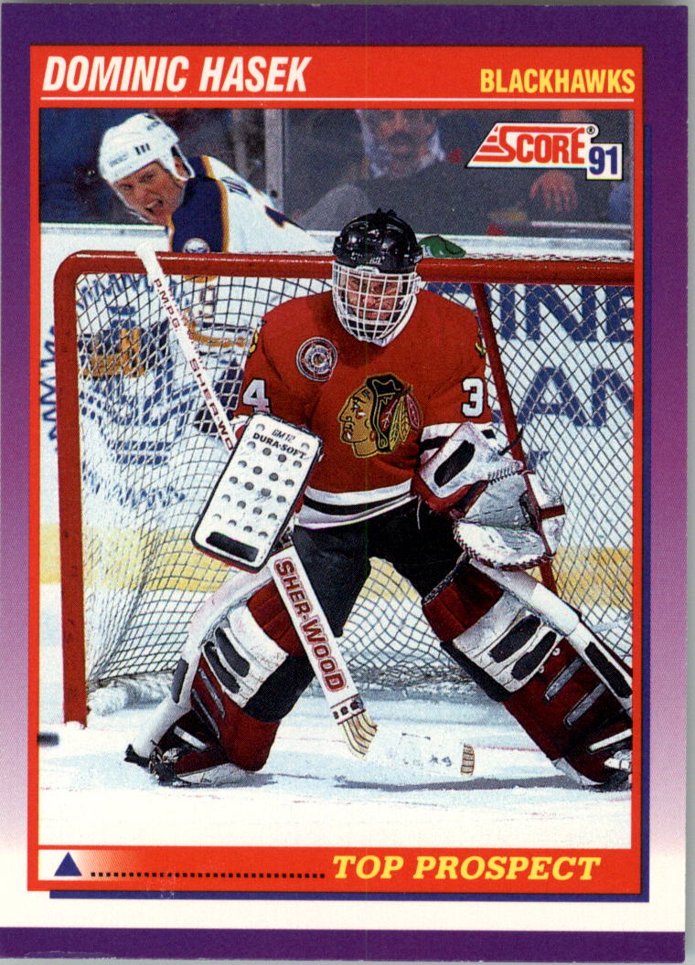 1991-92 Score American #316 Dominik Hasek RC