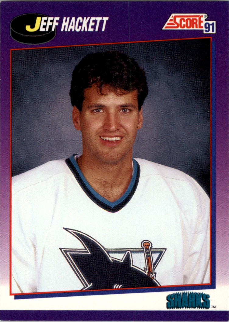 1991-92 Score American #367 Jeff Hackett