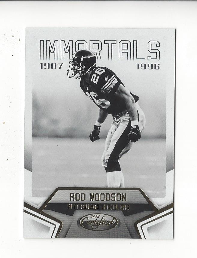 2016 Certified #105 Rod Woodson IMM