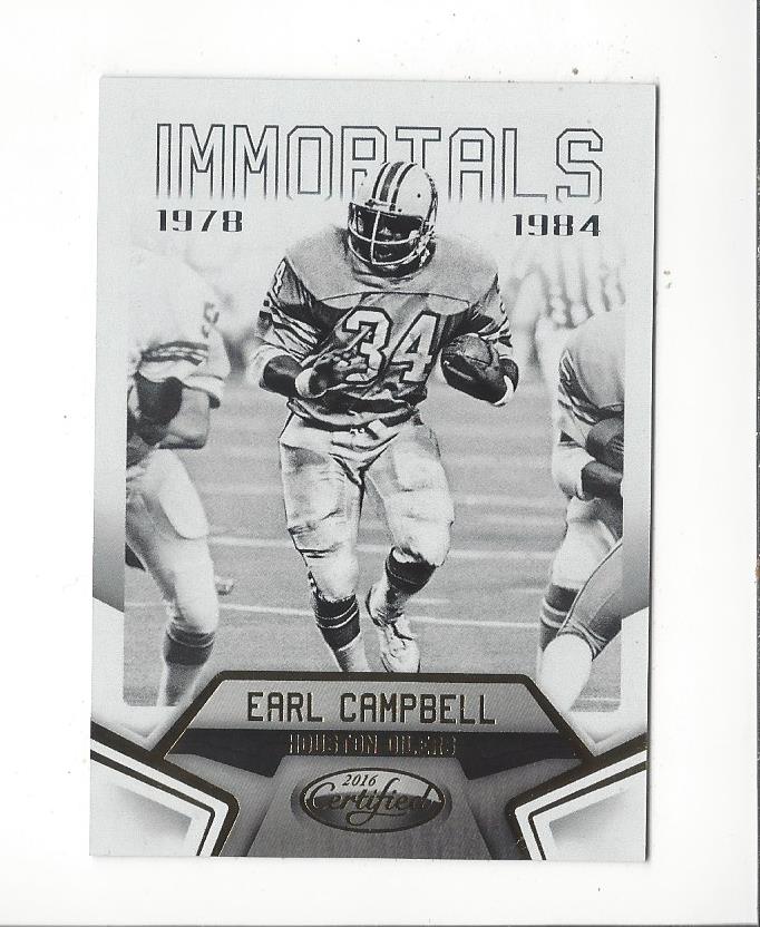 2016 Certified #112 Earl Campbell IMM
