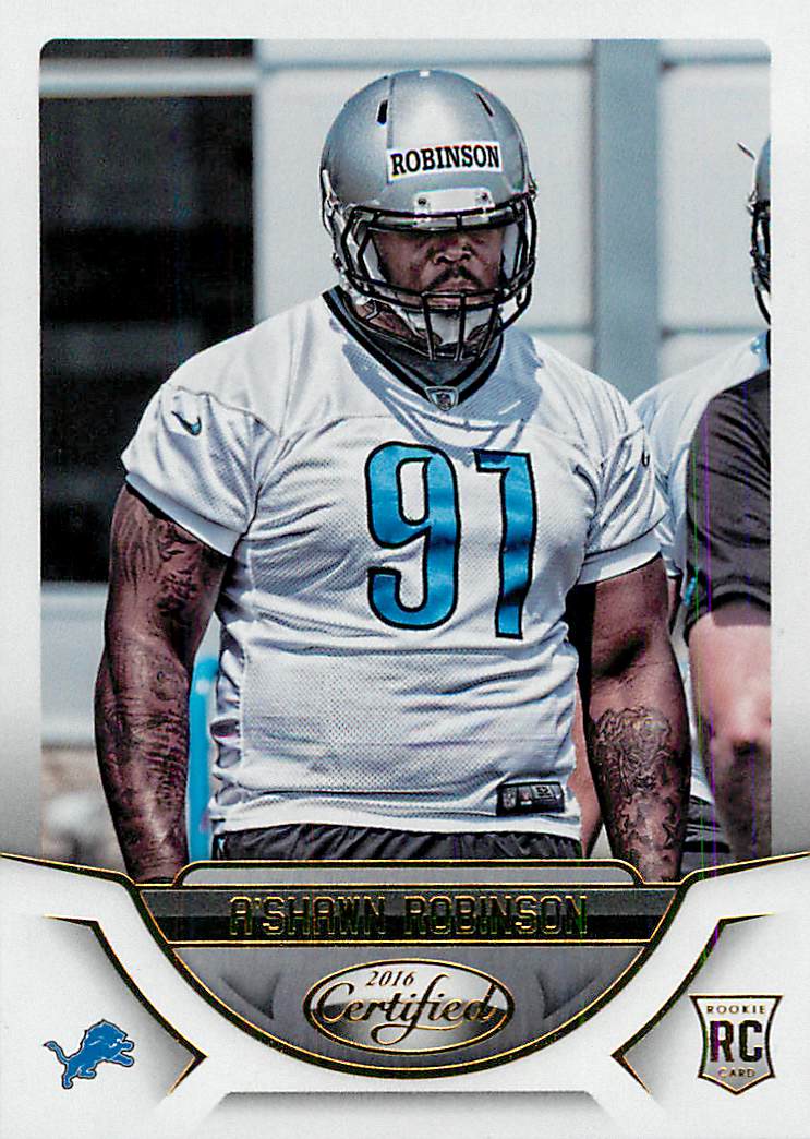2016 Certified #145 A'Shawn Robinson RC