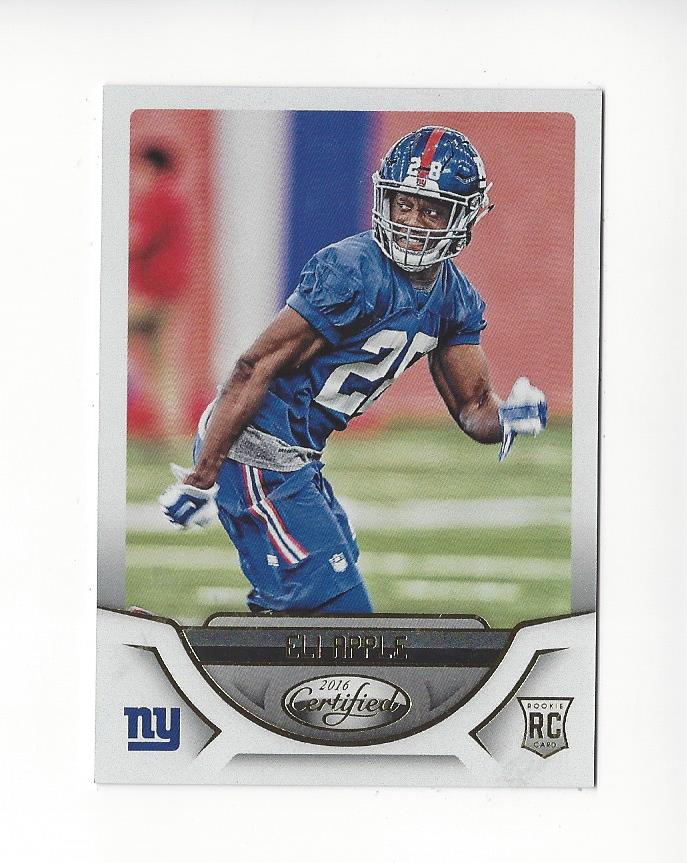 2016 Certified #166 Eli Apple RC