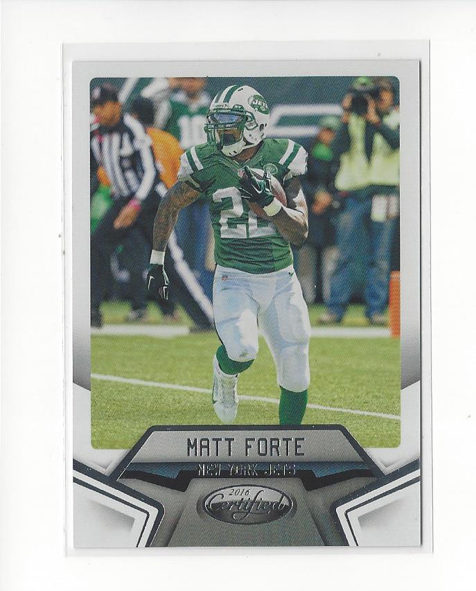 2016 Certified Mirror Silver #30 Matt Forte