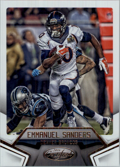 Emmanuel Sanders Pittsburgh Steelers Memorabilia, Emmanuel Sanders  Collectibles, Steelers Verified Signed Emmanuel Sanders Photos