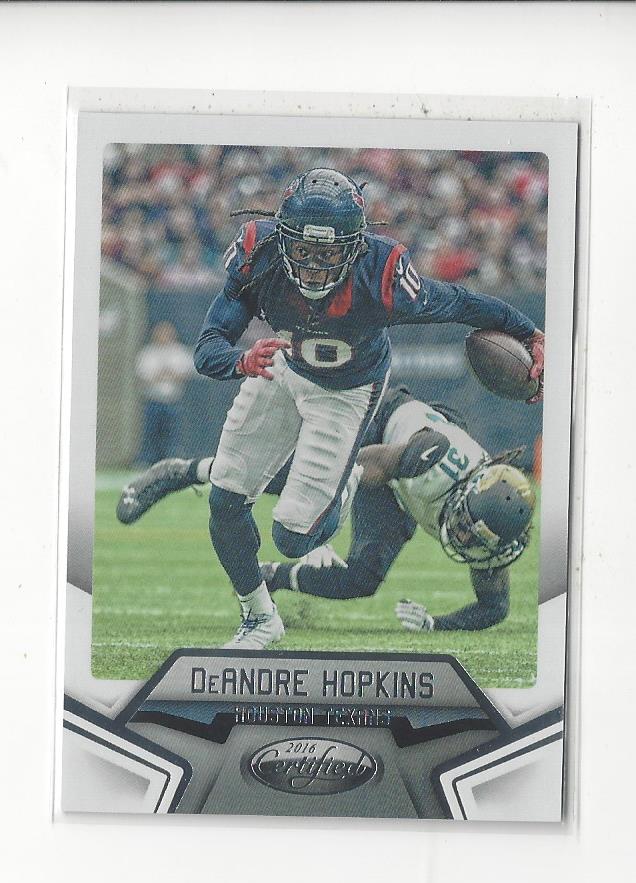 2016 Certified Mirror Silver #64 DeAndre Hopkins