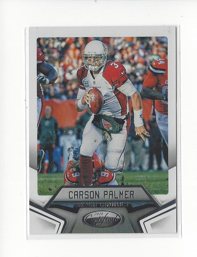 2016 Certified Mirror Silver #66 Carson Palmer