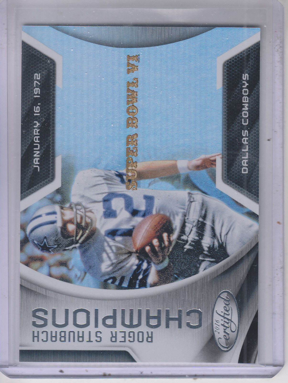 2016 Certified Champions #4 Roger Staubach