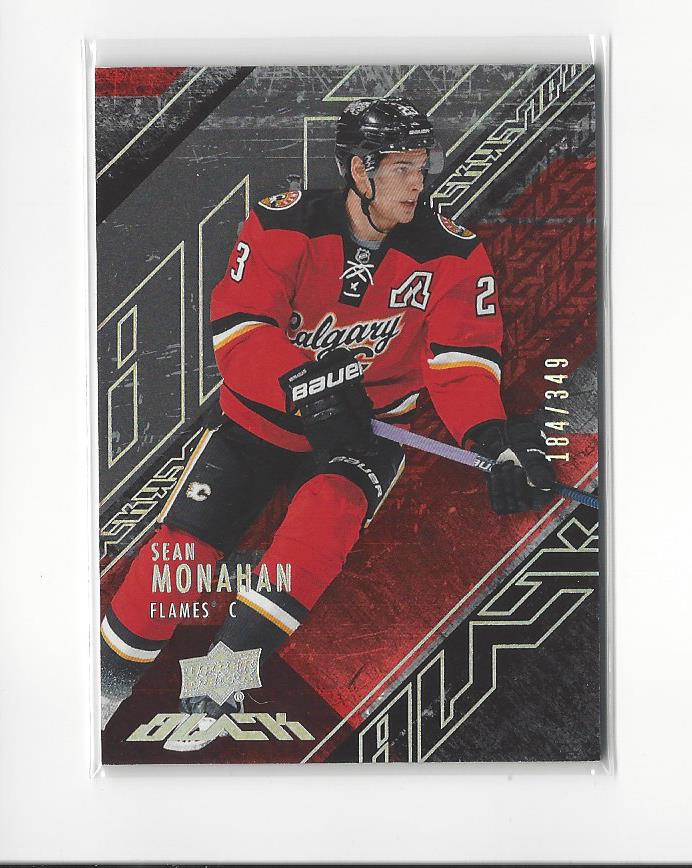 2015-16 UD Black #5 Sean Monahan