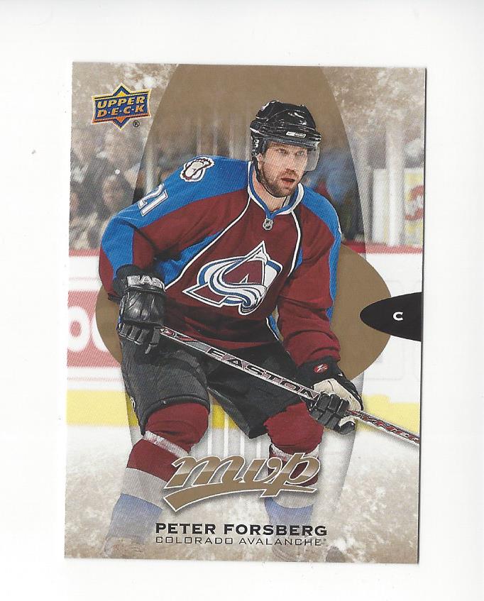 Peter Forsberg Cards (1995-2017) Avalanche Flyers Predators - You Choose