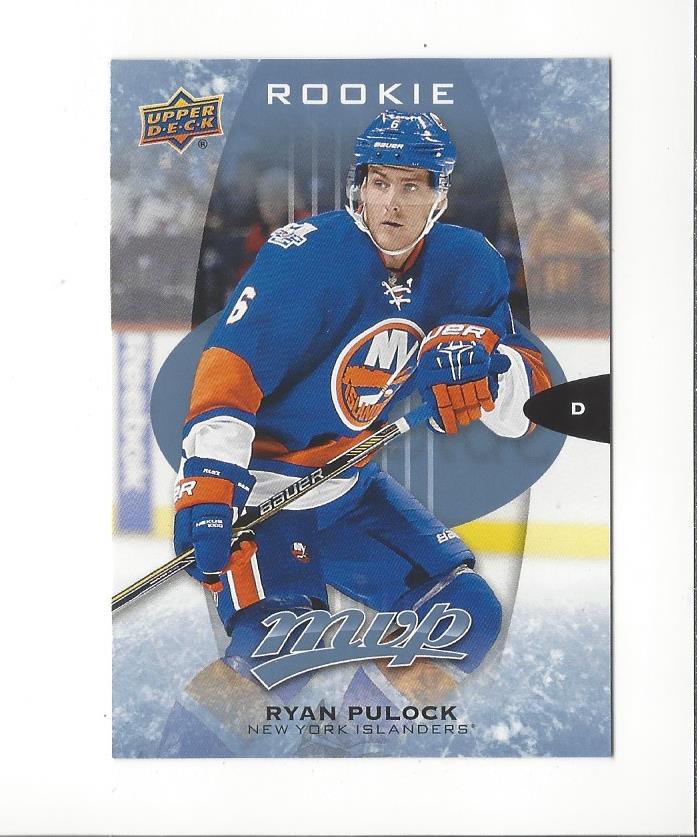 2016-17 Upper Deck MVP Hockey Rookie Card RC Singles - You Choose