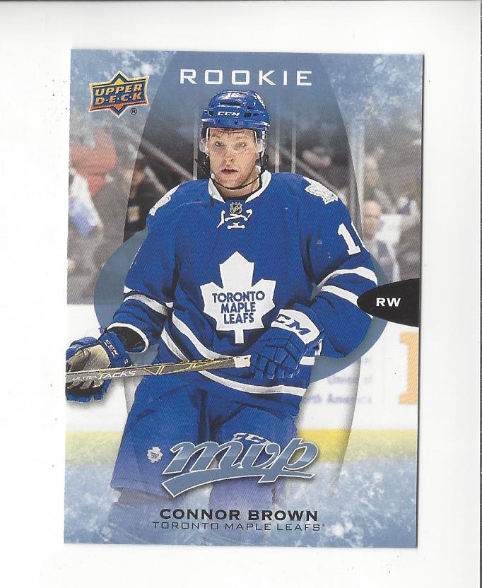 2016-17 Upper Deck MVP Hockey Rookie Card RC Singles - You Choose