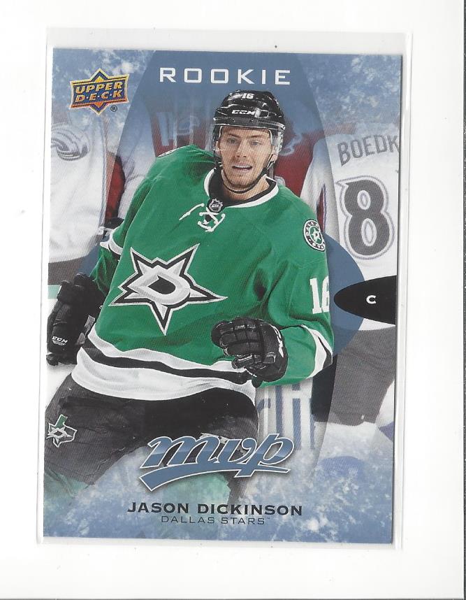 2016-17 Upper Deck MVP Hockey Rookie Card RC Singles - You Choose