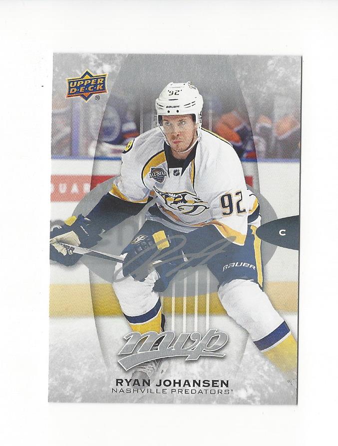 2016-17 Upper Deck MVP Silver Script #228 Ryan Johansen