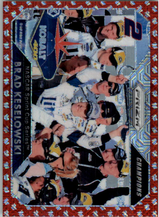 2016 Panini Prizm Prizms Red Flag #70 Brad Keselowski
