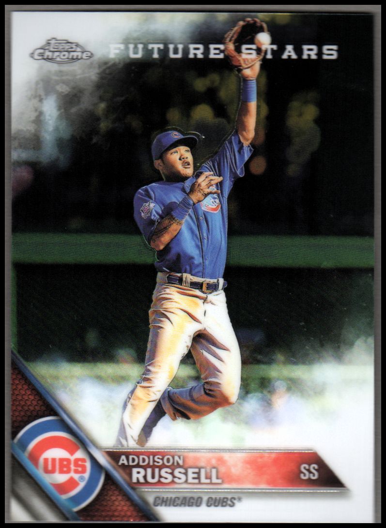2016 Topps Chrome #7 Addison Russell