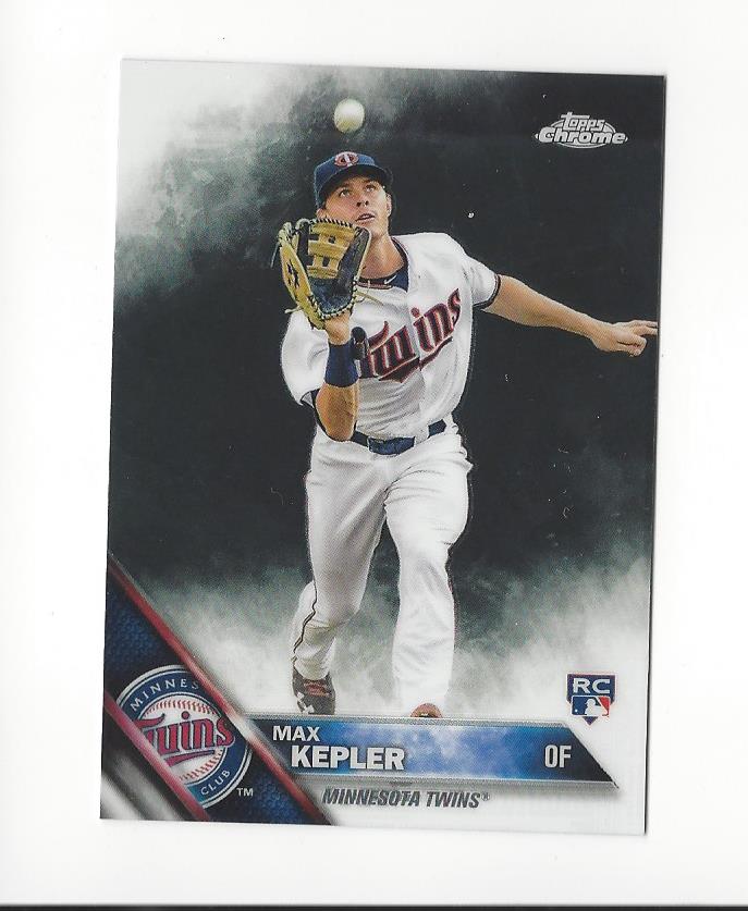 2016 Topps Chrome #138 Max Kepler RC