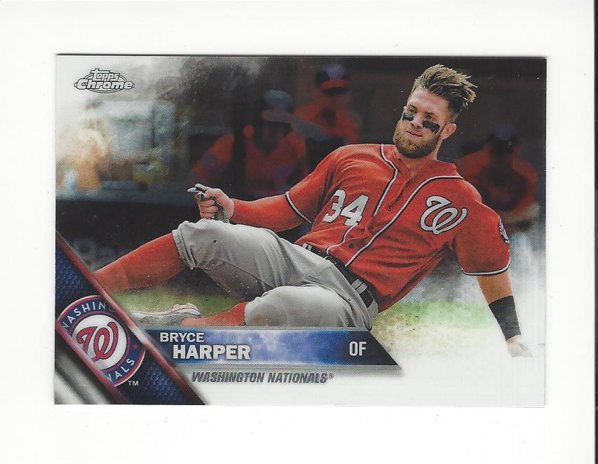 2016 Topps Chrome #200A Bryce Harper