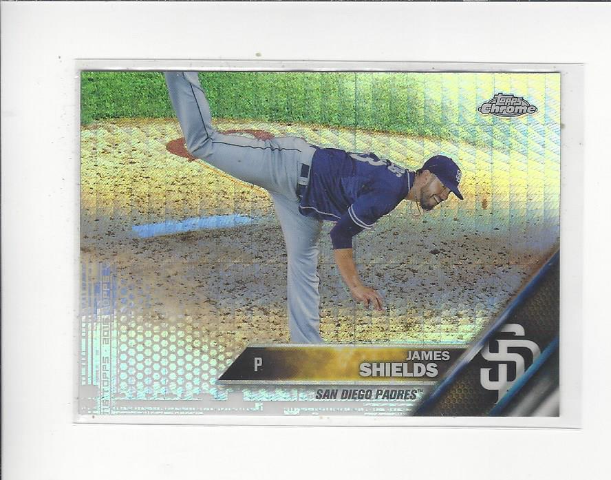 2016 Topps Chrome Prism Refractors #91 James Shields