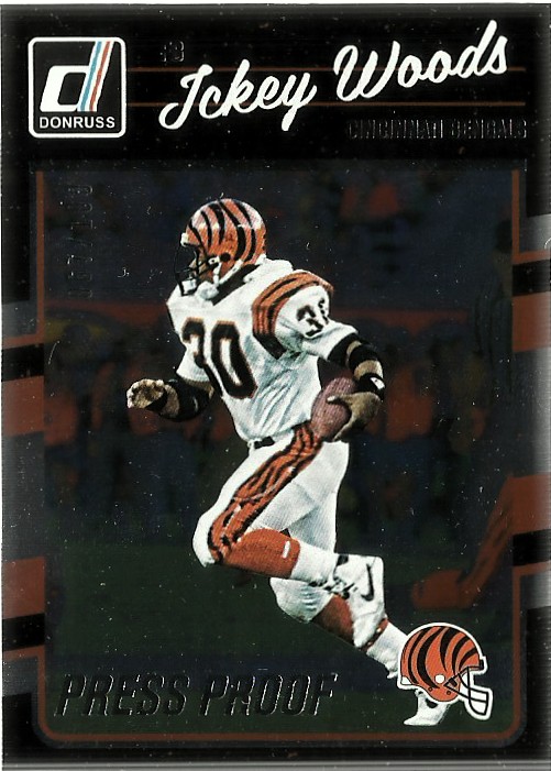2016 Donruss Press Proofs Silver #66 Ickey Woods