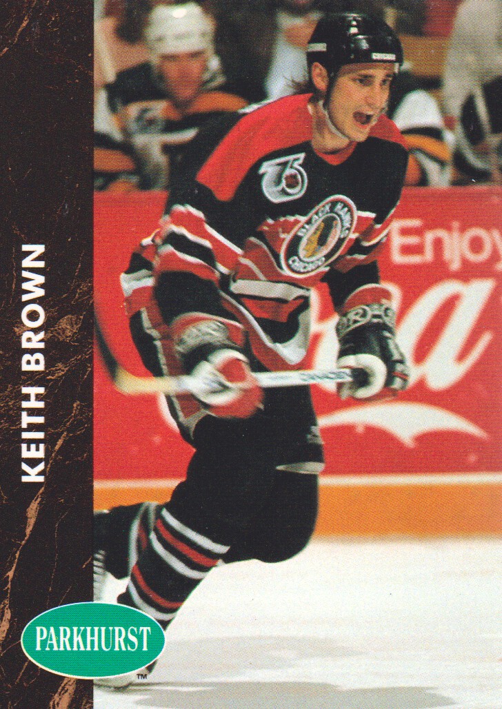 1991-92 Parkhurst French #261 Keith Brown