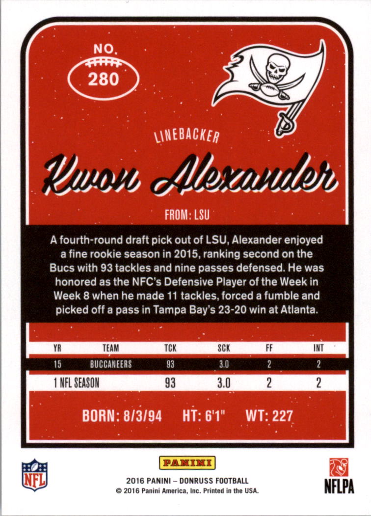 2016 Donruss FB Stat Line Season you pick - Picture 9 of 11