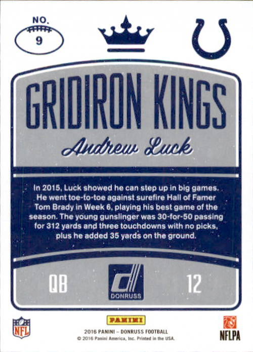 A0674- 2016 Donruss Football #s 251-400 +Inserts -You Pick- 15+ FREE US SHIP - Picture 177 of 245