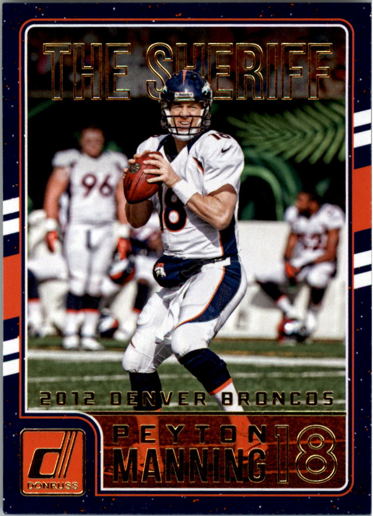 2016 Donruss Peyton Manning Football Card Pick (Inserts)