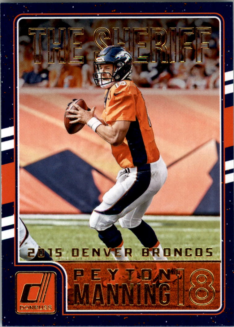 2016 Donruss Peyton Manning Football Card Pick (Inserts)