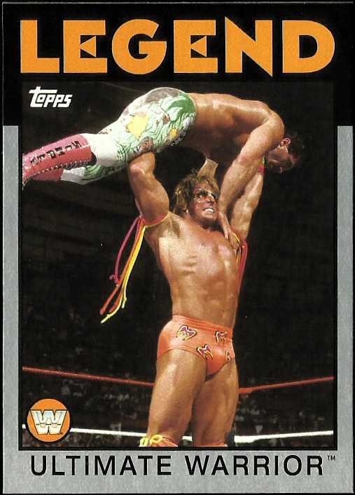2016 Topps Heritage WWE Silver #109 Ultimate Warrior L