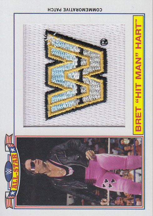 2016 Topps Heritage WWE All-Star Patches #NNO Bret 