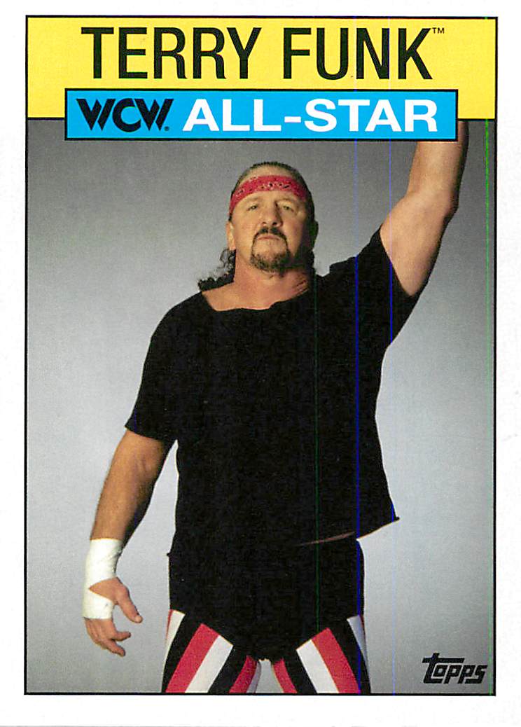2016 Topps Heritage WWE WCW/nWo All-Stars #32 Terry Funk