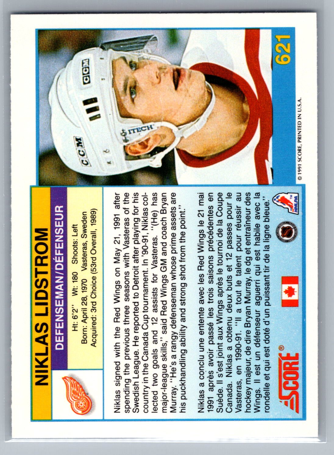 1991-92 Score Canadian English Hockey 551-660 You Pick Complete A Set - Bild 243 von 321