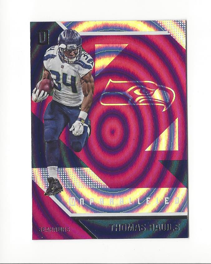 2016 Panini Unparalleled Purple #148 Thomas Rawls