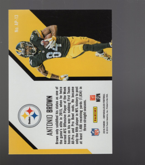 A9168- 2016 Panini Unparalleled Football Inserts -You Pick- 15+ FREE US SHIP - Picture 7 of 279