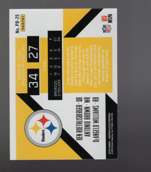 A9168- 2016 Panini Unparalleled Football Inserts -You Pick- 15+ FREE US SHIP - Picture 49 of 279
