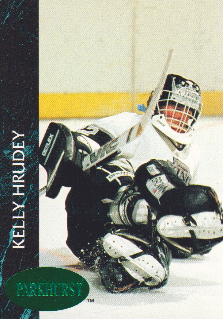 1992-93 Parkhurst Emerald Ice #66 Kelly Hrudey